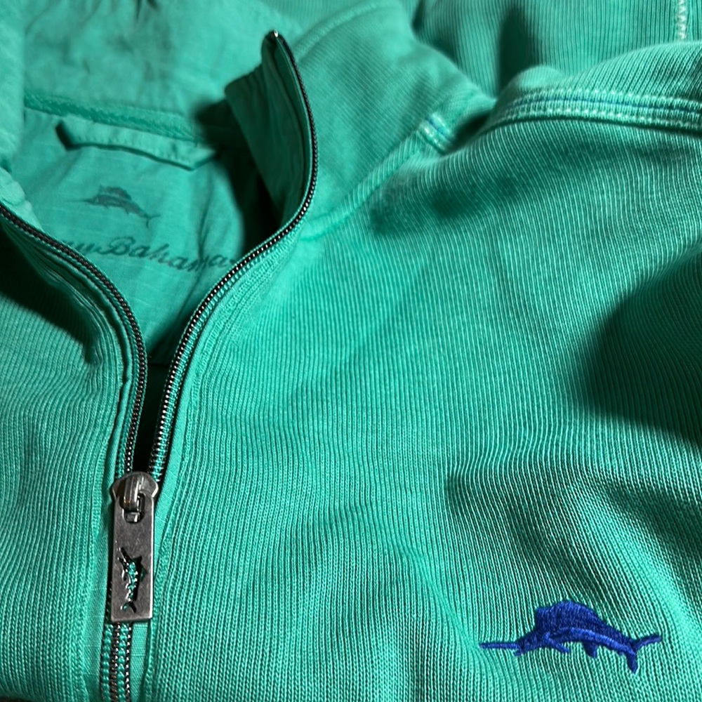 Tommy Bahama quarter zip pullover. Size 2XB.